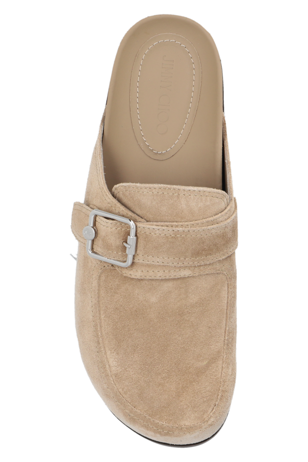 【24SS NEW】Jimmy Choo_man/ ETTA スエード スライド / Beige 6.png